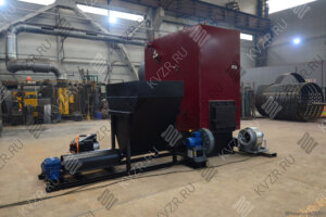 Котел на щепе водогрейный