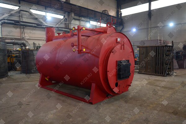 Промышленный парогенератор 500 кг 130 С угольный