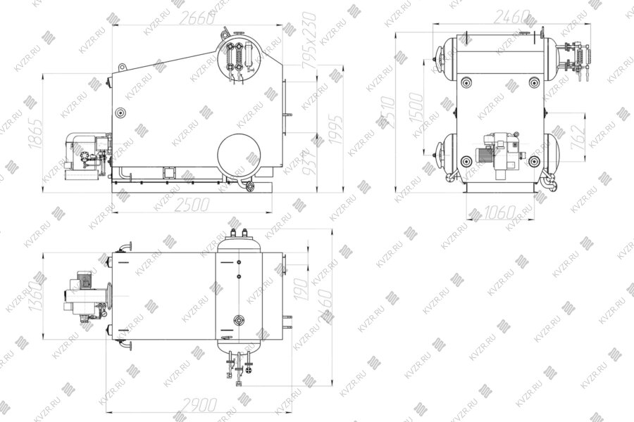 Котел Е 1 9 Г паровой схема