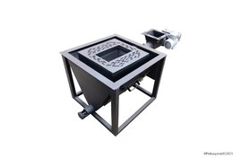 Горелка ретортная пеллетная