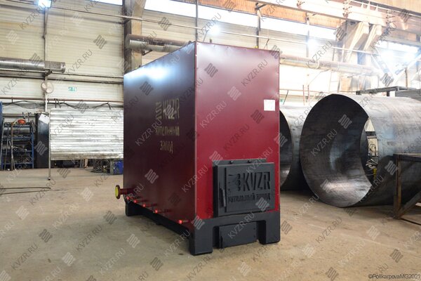 Промышленный котел 600 кВт твердотопливный